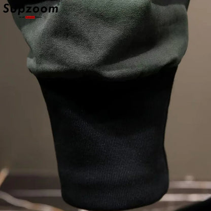 Supzoom New Arrival Hot Top Fashion Loose Cotton Pockets Selling Brand Overalls Multi Bag High Street Casual Winter Cargo Pants