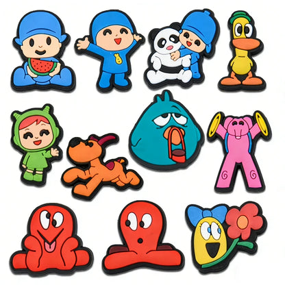 17pcs Octonauts Shoe Charms DIY Kit | Underwater Rescue Theme | Fit Crocs, Bubble Slides  Kids Sandals PVC Decorations Fan Gifts