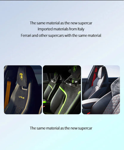 For Zeekr 001 2024 Storage Box Behind The Central Control Screen Navigation Screen Storage Alcantara suede Car Accessories