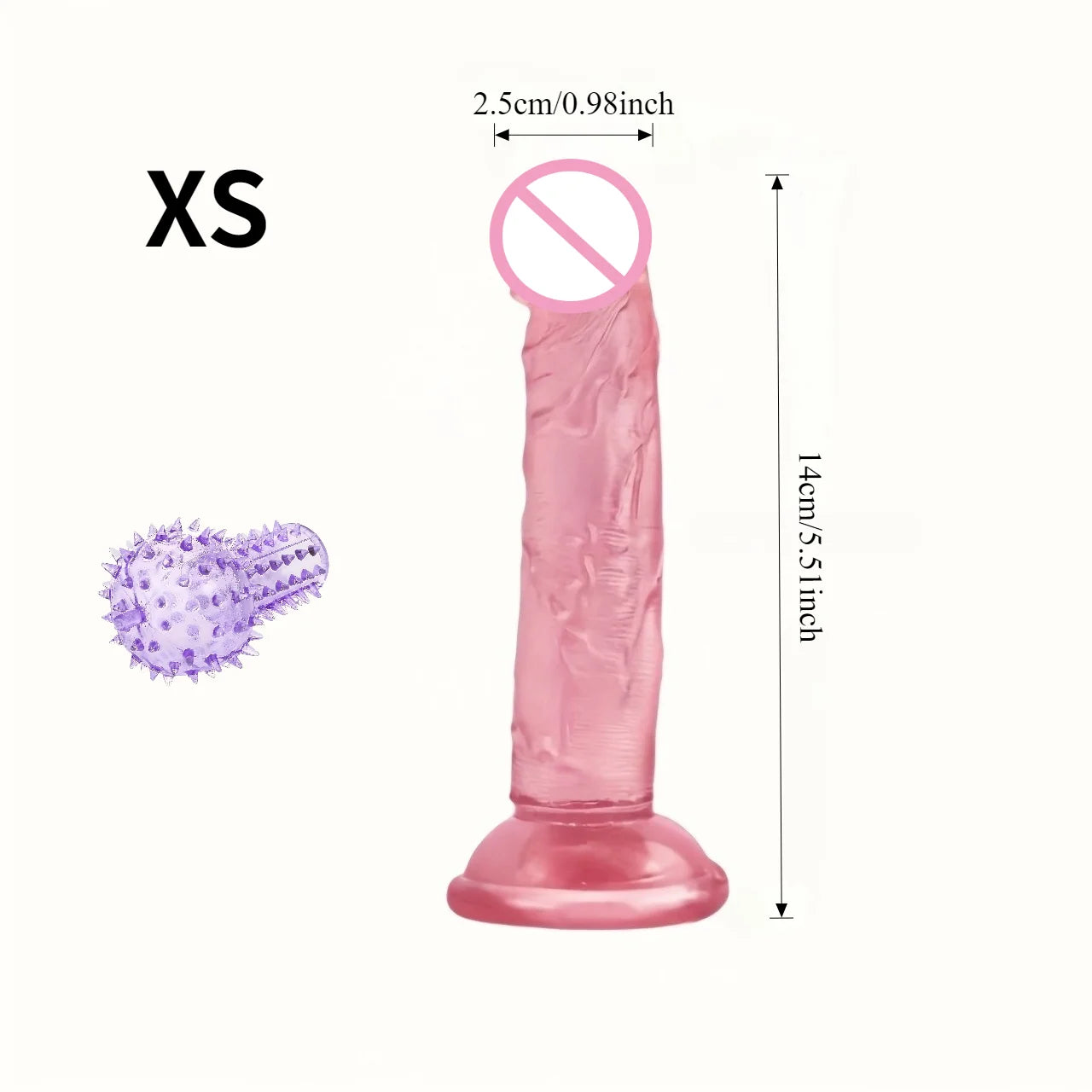 Soft Jelly Dildos Strong Suction Cup Waterproof Realistic Dildo Pink Penis Adult Sex Toys for Women Dick Vagina Anal Masturbator