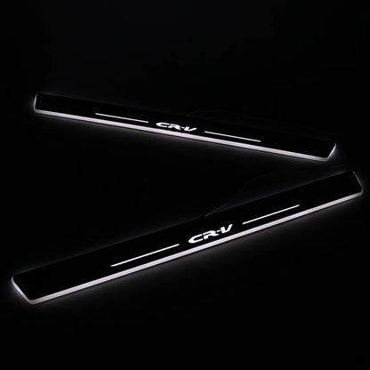 Pedal Lights For Honda CRV 2015-2018 Moving LED Welcome Car Scuff Plate Pedal Door Sill Pathway Light Or Customize