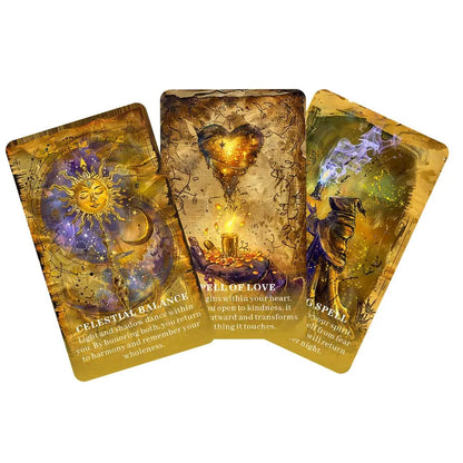 13x8 cm,Grimoire OF Shadows Oracle Cards Set, 55 Tarot Cards for Intuition & Inner Transformation Card Games