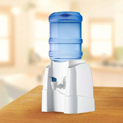 Desktop Water Dispenser Water Bottle Bucket Holder Mini Drinking Fountain Machine for Office Outdoor Kitchens Dinner Home