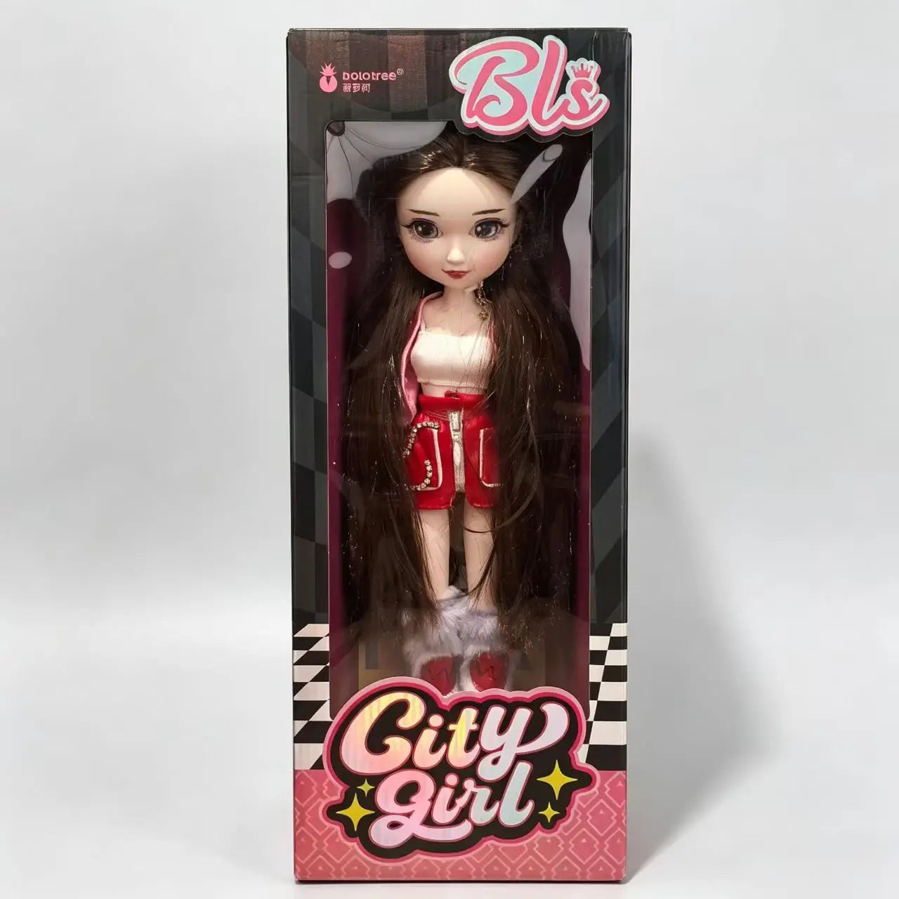 Fashion Doll Original 5-inch BJD Doll: Beiji Dihua'er Cute Art Figure with Articulated Joints and Doll Clothes