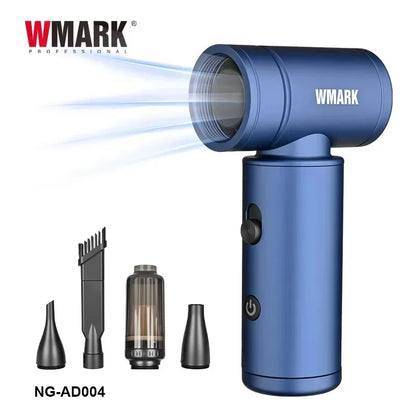 WMARK Vacuum Cleaner Professional Metal Air Duster 100000RPM Brushless Hair Care Appliance 2 IN 1 Adjustable Vacuum Fan NG-AD004