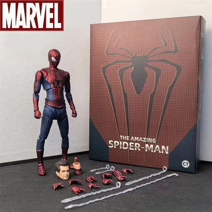 Ct Spider-Man S.H.F Classic Tobey Maguire Spiderman Shf Anime Action Figures Statue Figurine Model Collection Decorate Toy Gift