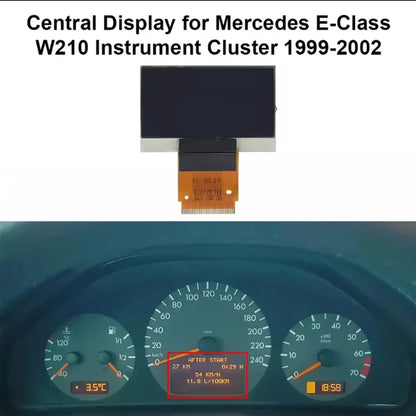 Dashboard LCD Central Display Screen A2085405711 A2085406411 A2085406611 For Mercedes E-Class W210 S210 CLK-Class W208 A208 C208