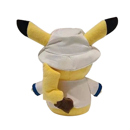 Kawaii Tokyo Bay Pikachu Stuffed Toys Cartoon&Cute Pikachu Plush Dolls Throw Pillow Birthday Gift for Kids Friends Boys