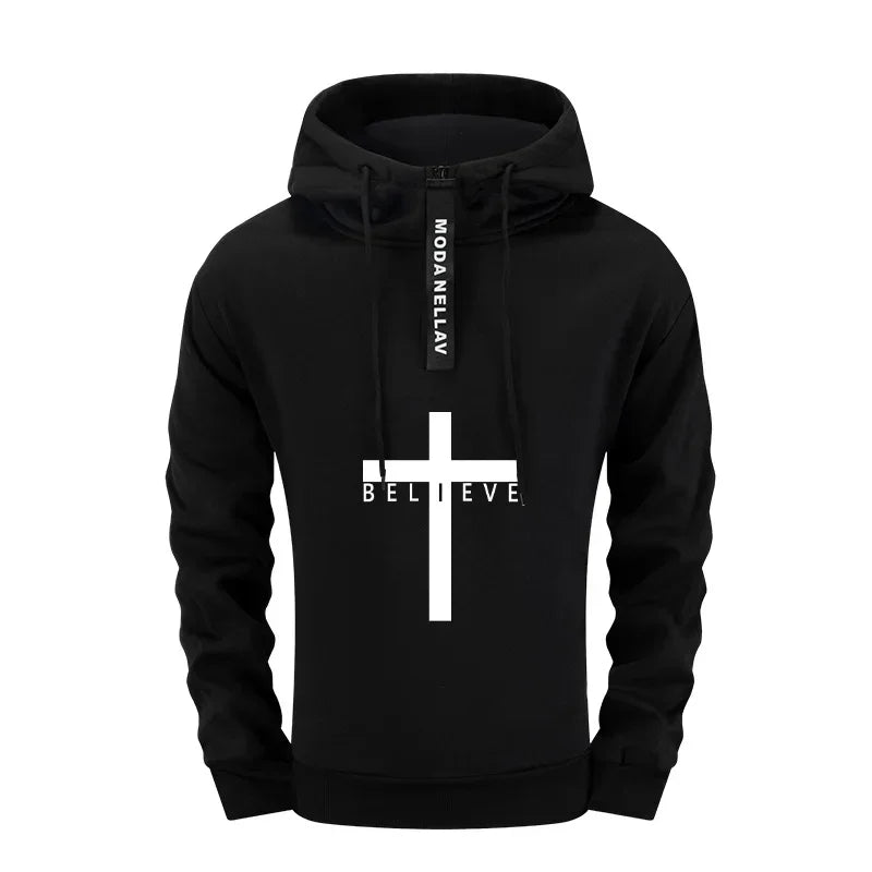 Comfort Jogging Men's Tracksuit Hot Sale Autumn Winter Casual Hooded Outdoor Daily Sports Single Piece Sweatshirt And Sweatpants