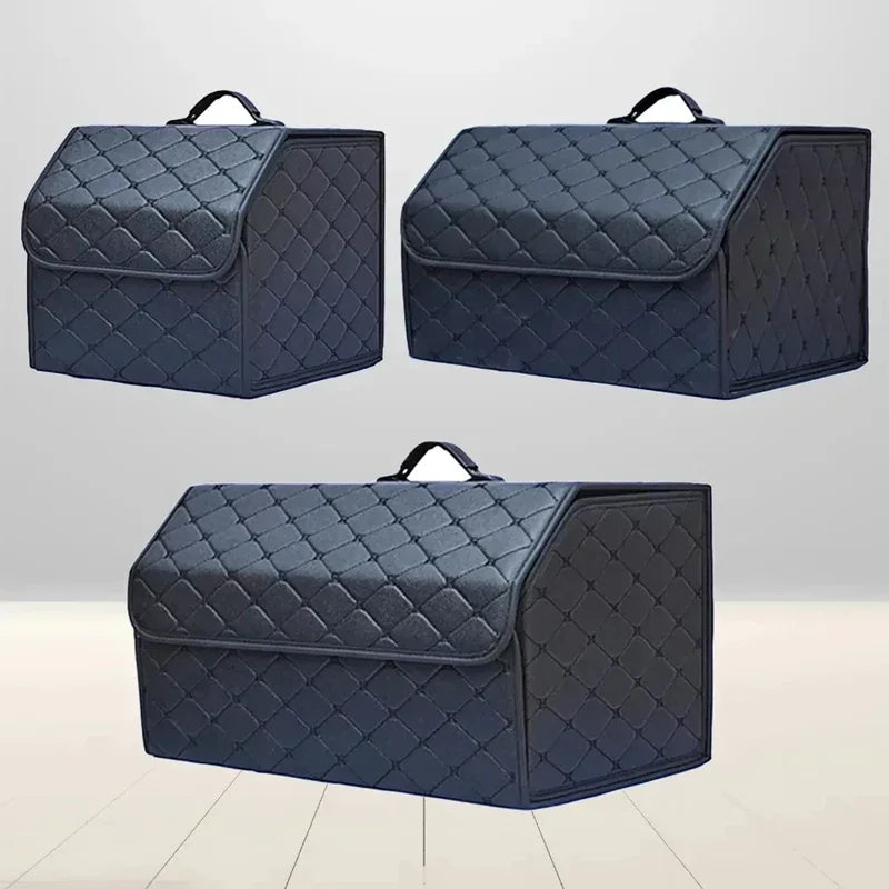 Multipurpose Collapsible Car Trunk Storage Organizer With Lid Portable Car Storage Bag Car Trunk Organizer