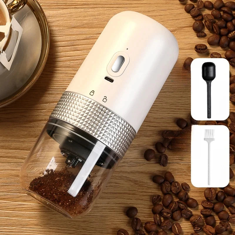 Electric Coffee Grinder USB Wireless Professional Ceramic Grinding Core Coffee Beans Mill Portable Coffee Maker Accessories
