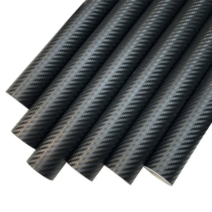 Glossy Matte Carbon Fiber Vinyl Car Wrap Films Bubble Free for Car Sticker Laptop Skin Phone Cover Motorcycle Vehicle Decal