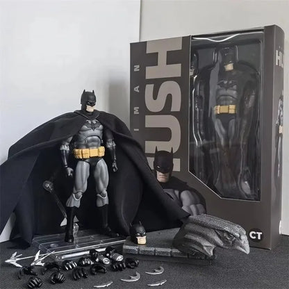 2025 NEW CT Toys Batman Figure Batman Mafex 126 Action Figure DC Justice League Hush Figurine The Dark Knight Collection Kid Toy