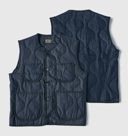Non Stock Nylon Quilted Sleeveless Jacket Lightweight Liner Warm Waistcoat Vest