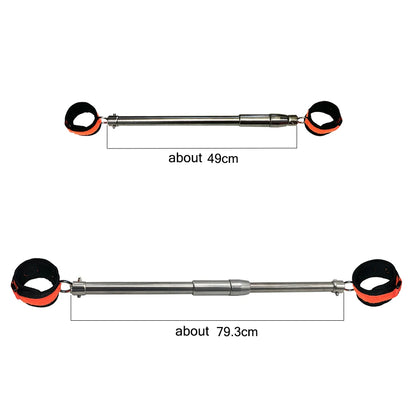 Open Leg Ankle Cuffs BDSM Bondage Adjustable Length Restraint Erotic Sex Toys for Women Sex Game Adult Position Bondage