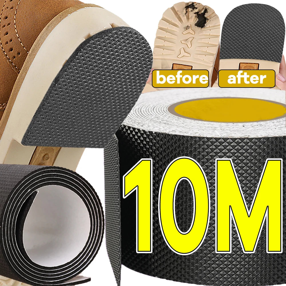 Shoe Sole Anti Slip Stickers Cuttable High Heels Anti Damage Patch Shoes Wear Resistant Self Adhesive Stickers Protective Paster