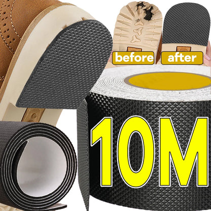 Shoe Sole Anti Slip Stickers Cuttable High Heels Anti Damage Patch Shoes Wear Resistant Self Adhesive Stickers Protective Paster