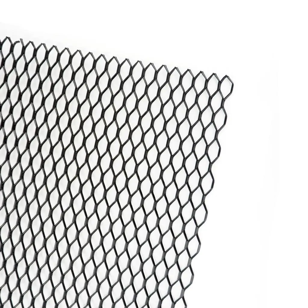 100x33cm Car bumper grille Aluminum Alloy Rhombic Grille Mesh Sheet Car grid ventilation grille for Bumper Car Accessories