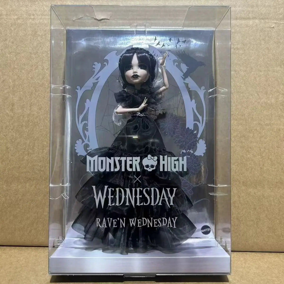 Original Monster High High School Wednesday Third Generation G3 Ghost Doll Doll, Mobile Collection HXH77 Christmas Gift
