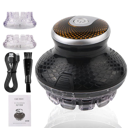 Hair trimmer UFO Electric Even Cut Rotary Hair Trimmer For Men Washable Rechargeable Hair Clipper Self-Haircut Shortcut Kit For