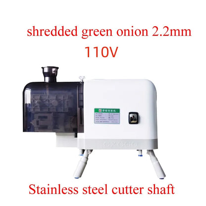 Processors Cabbage Pepper Leek Celery Green Onion Shred Machine Electric Food Vegetable Shredder