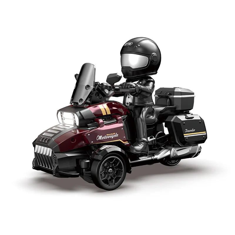 1:43 Remote Control Tricycle 4WD Type-C Charging RC Drift Car Kids Electric Toy Car Children's Gift