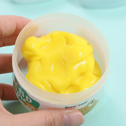 Soft Clay Hand Putty Squiz Toys Soft Stretchy 4pcs/set Finger Training Putty Non-Sticky Putty Set Developmental Toys