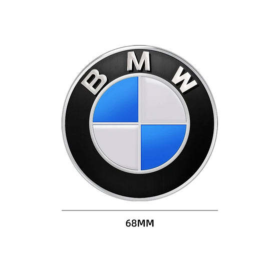 4pcs 68mm Car Wheel Center Hub Cap Badge Emblem Decal Wheel Sticker For BMW E36 E39 E46 E60 E90 E90