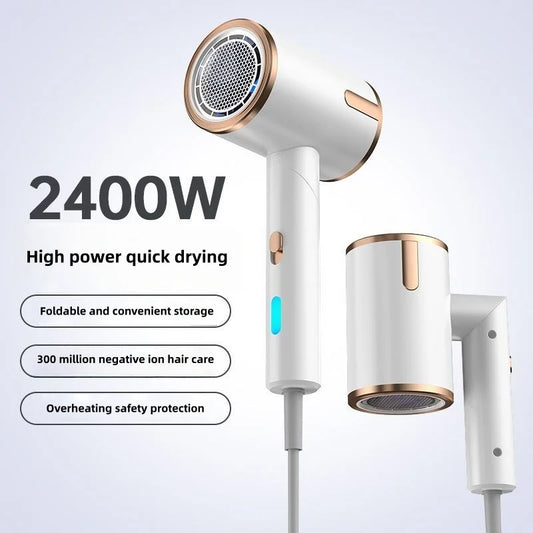 2026 Foldable Hair Dryer With Strong Wind Speed Of 9 Seconds And Quick Drying For Travel/Student Dormitories. Silent Hair Dryer