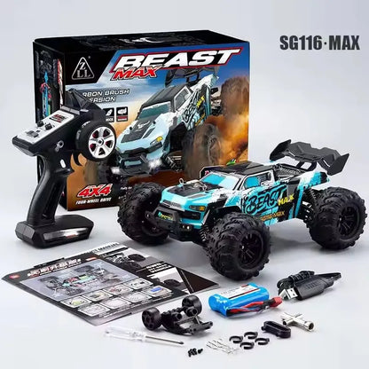 JHD SG116 MAX 1:16 High Speed Drift Racing 80KM/H Brushless Motor 4WD SG116 Pro 40KM/H RC Car Off Road SG116 Toys Car Gifts