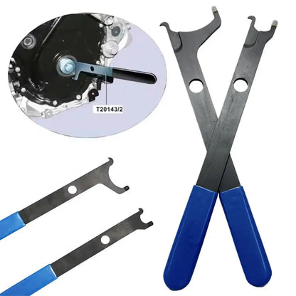 2pcs Transmission Oil Seal Puller Seal Removal Puller Hook Tool Auto Repair Anti Leaks Accessories For Cars SUV Light Trucks