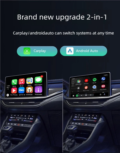 2026 Latest Wireless CarPlay Apapter USB CarPlay & Android Auto,Type-C Port,Converts Wired to Wireless,Plug & Play,Auto-USB