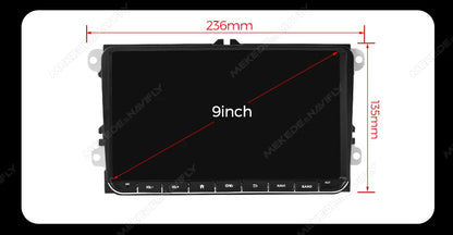 MEKEDE Android Autoradio For Volkswagen Passat b6 b7 golf 5 6 Polo Jetta Skoda Car Radio Multimedia PlayerGPS WiFi RDS Carplay