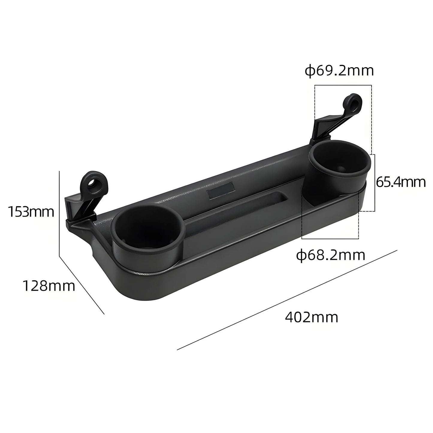 Car Co-pilot Handle Storage Box Center Console Dashboard Organizer Tray for Suzuki Jimny JB64 JB74 2019 Up Interior Accessories