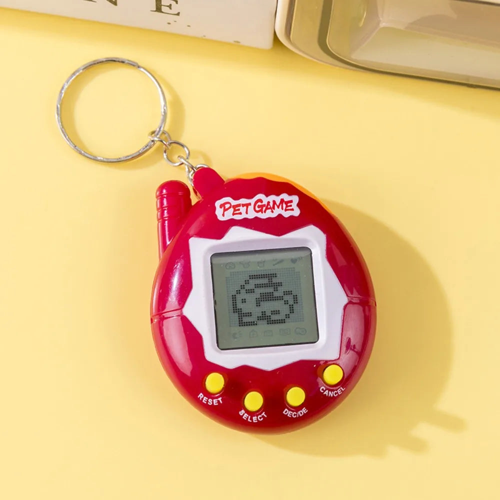 Collector's Edition Aqua Blue 3D Interactive Tamagotchi, Virtual Pet Retro Game Gift for Gamers