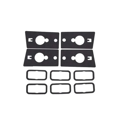 For 03-09 Hummer H2 lights low seat gasket soft rubber pad anti-slip anti-collision waterproof foam pad car exterior accessories