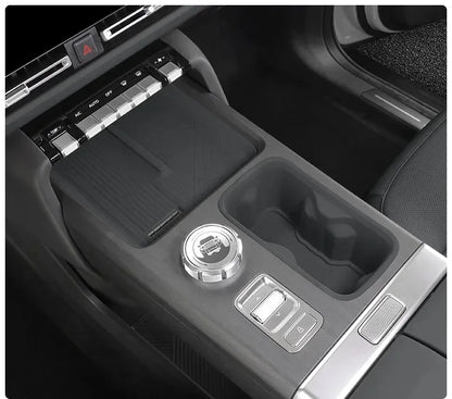 For Chery ICAR V27 2026 Silicone Cup Holder Mat Wireless Charging Anti Slip Pad Tailgate Storage Box Interior Accessories Kit