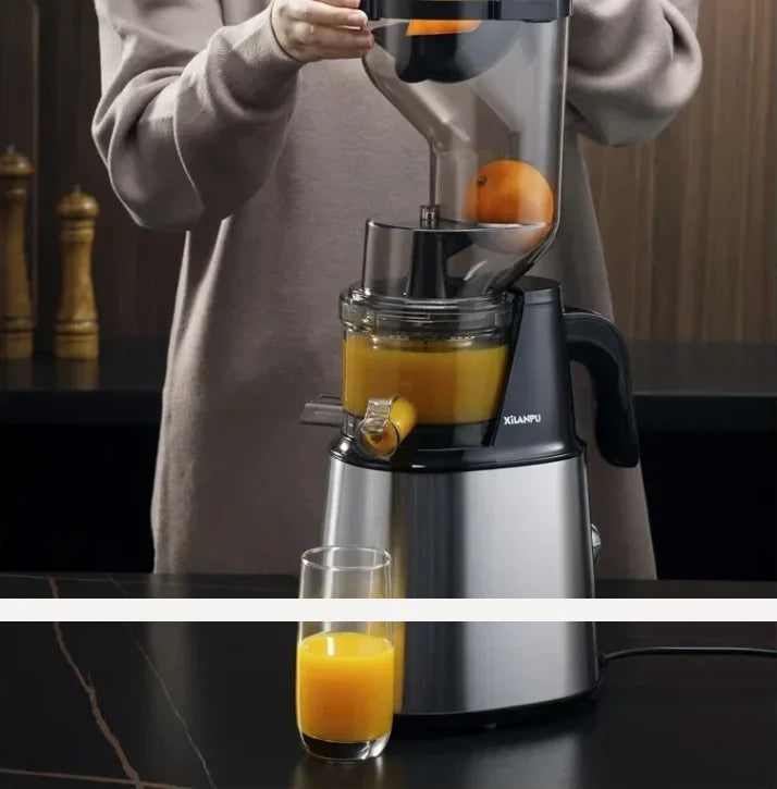 220V German Syrup Juicer Commercial High Capacity Juice Residue Separation Multifunctional Fried Fruit Stainless Steel AD