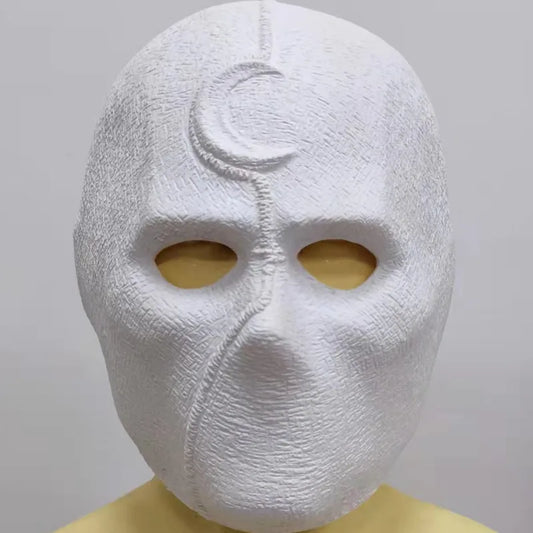 Anime Peripherals Marc Spector Figure Mask Hood Moon Knight Figurine Weaponry Decoration Collection Gifts Safety Toys
