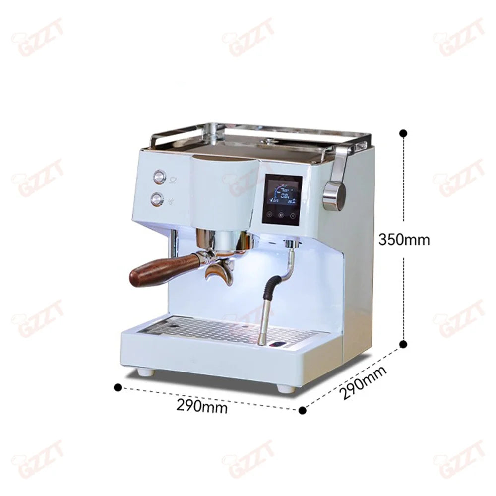 GZZT KFJ52QC 9Bar Coffee Machine Professional Espresso Coffee Makers with OPV Valve Magic Hand System Portable Coffee Maker 220V