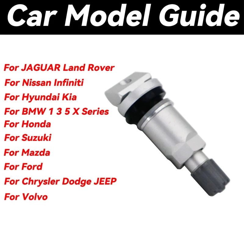 4/10Pcs Tyre Pressure Sensor TPMS Valve Stem Repair Kit For BMW 1 2 3 Series X1 X2 X3 Car Tubeless Wheel Tire Valve