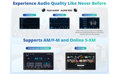 7 inch 2Din Android Car Multimedia Player Carplay Screen Android Auto Bluetooth Radio Double 2 Din Car Stereo A5 A5L Atotozone