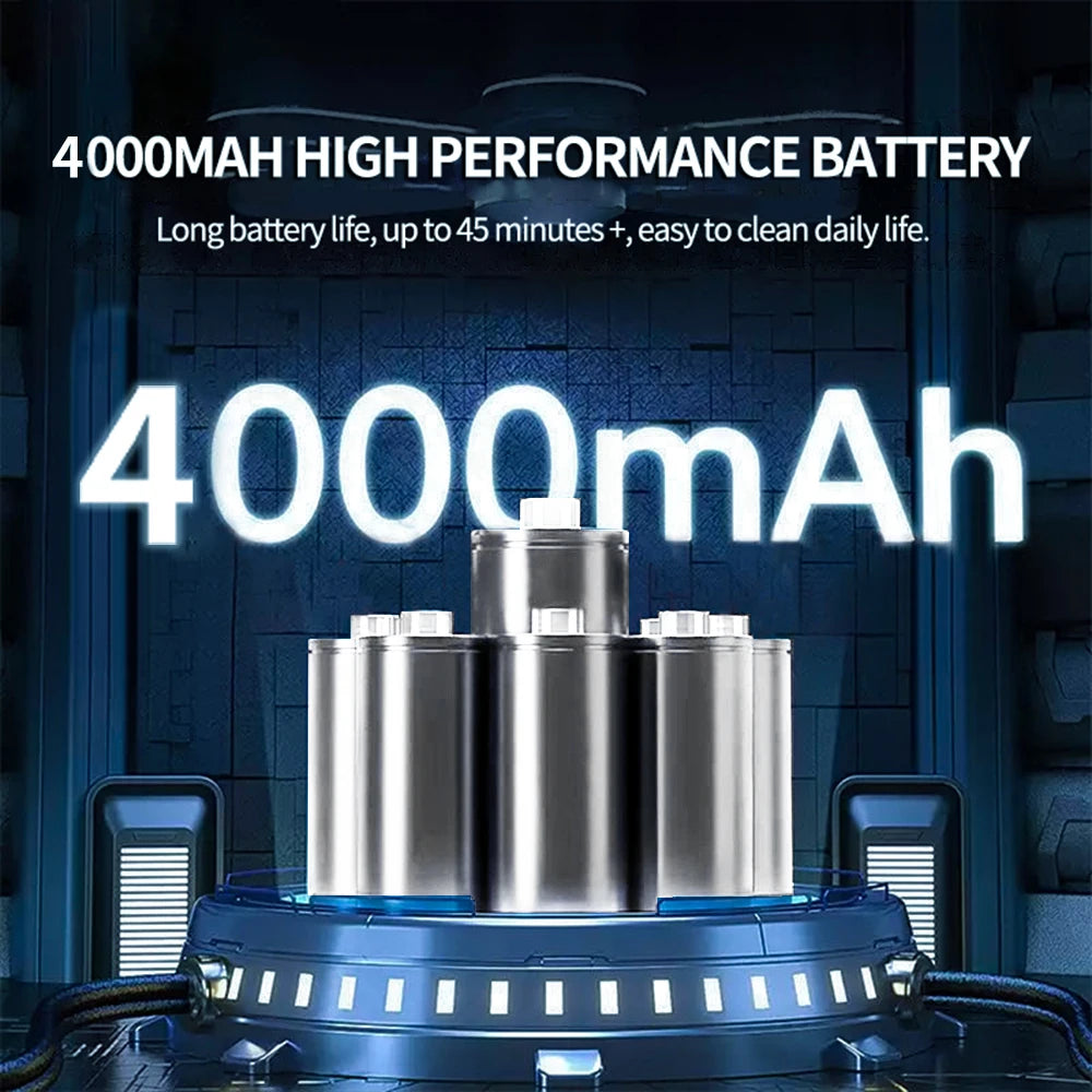 Car Wireless Vacuum Cleaner Strong Suction Handheld  Wet Dry Auto Vacuum Home & Car Dual Use Mini Vacuum Cleaner Home Appliance