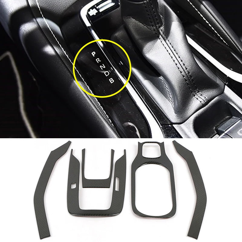For Toyota Corolla E210 2019 2020 2021 2022 2023 2024 2025 Hybrid Stainless Car Central Console Gear Shift Panel Trim Covers