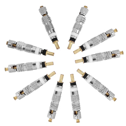5-1000Pcs Detachable Presta Bicycle Valve Core Replacement Brass CNC FV MTB Road Bike Tire Tubes Service Parts Repair Tools
