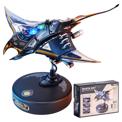 Robotime Manta Ray Mechanical Plastic Model Kits For Adults to Build 3D Puzzle Decoration Gift Idea For Toy Collectors Men