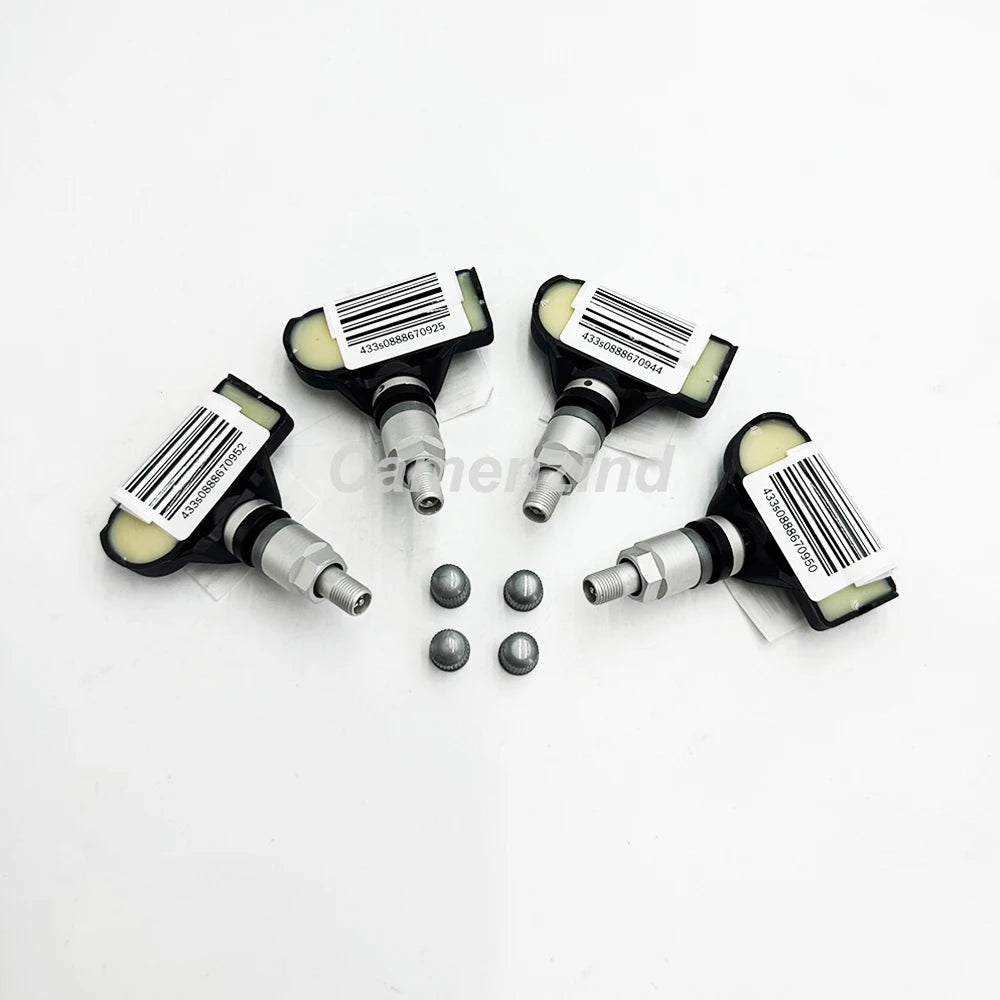 For Volkswagen CC Passat Passat CC Tiguan 4Pcs Tire Pressure Monitoring Sensor TPMS 433MHz 3AA907275B 3AA907275D 3AA907275
