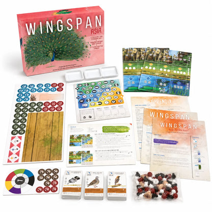 Wingspan Board Game Series, Bird Strategy Engine Building Game with Base Set and Expansions, Family Game Night, English Version