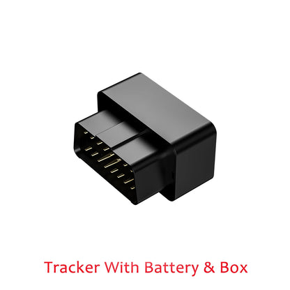 New Mini OBD GPS  Tracker 16PIN OBD II Plug Play Car GSM OBD2 Tracking Device GPS locator with online Software APP