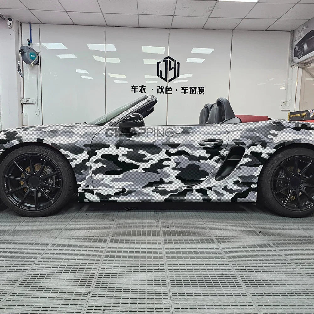 Camouflage Printing Car Wrapping Sticker Waterproof Automotive Vinyl for Motorcycle Self-adhesive Car Decals and Graphics Wrap